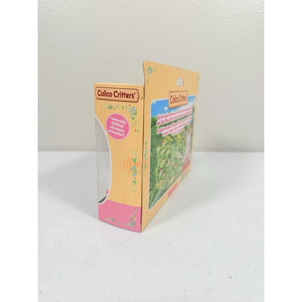Sylvanian Families Calico Critters  Marshmallow Mouse Family And Triplets New